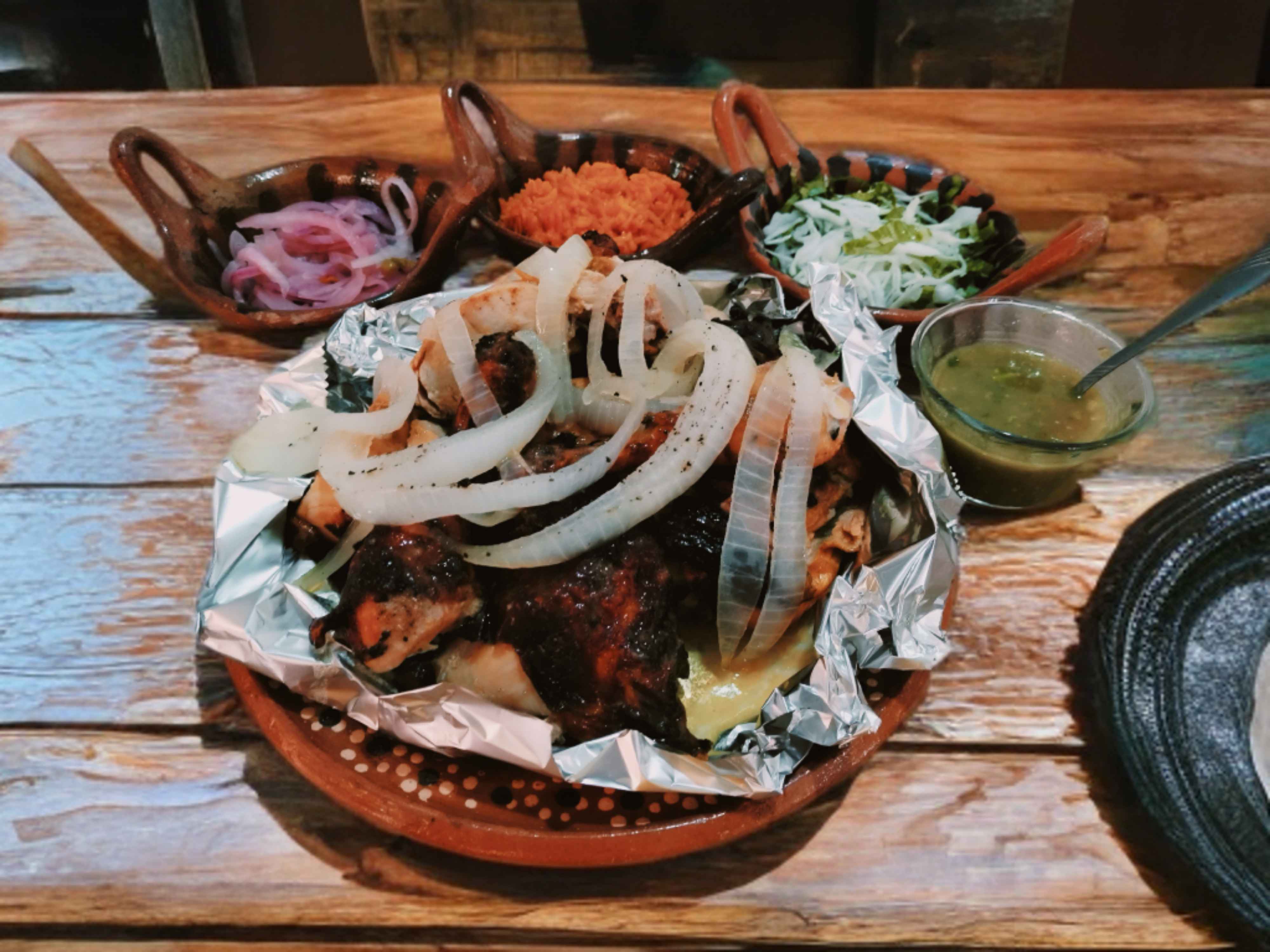 Pollo al Mojo de ajo