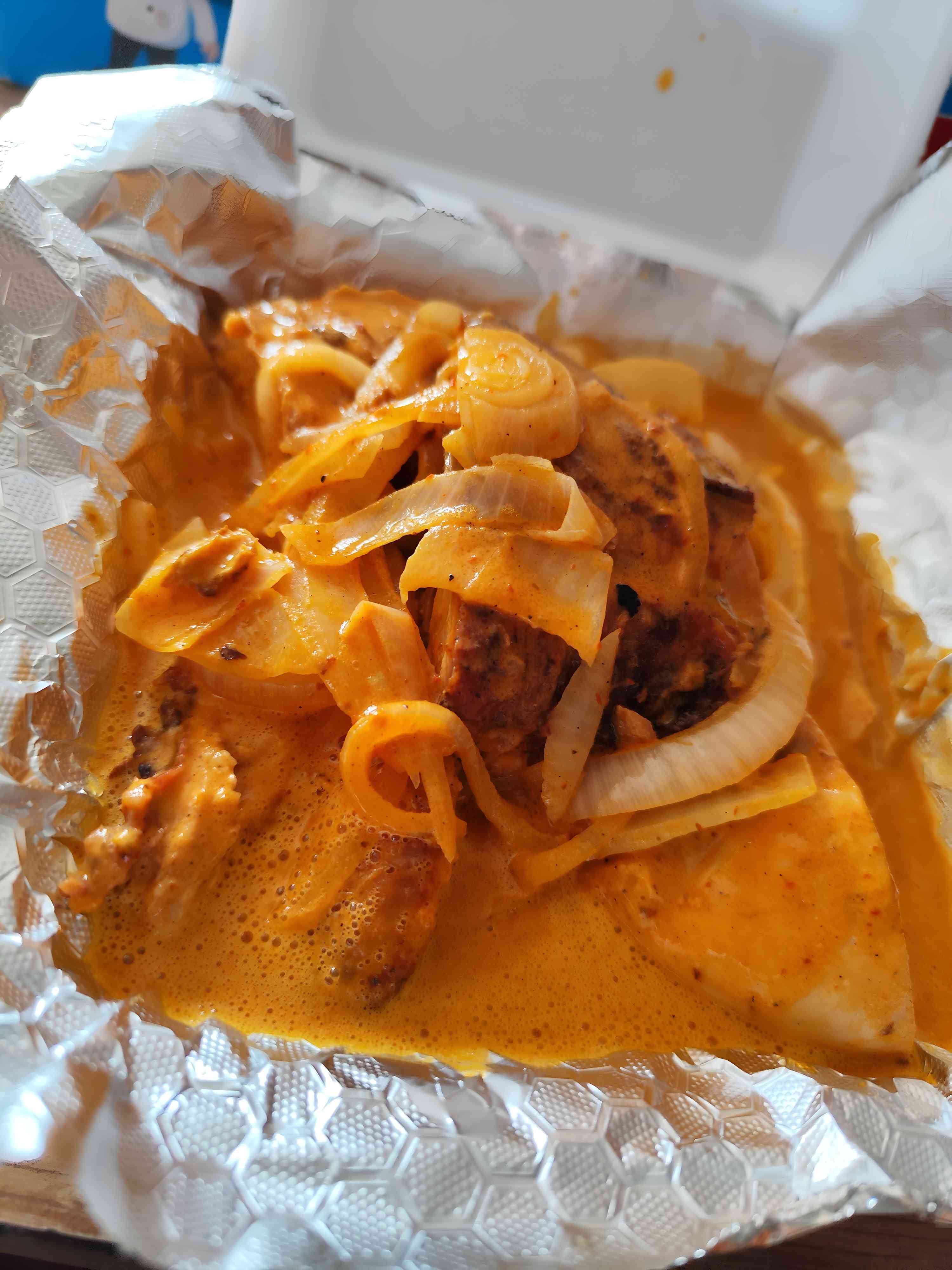 Pollo a la crema de chipotle