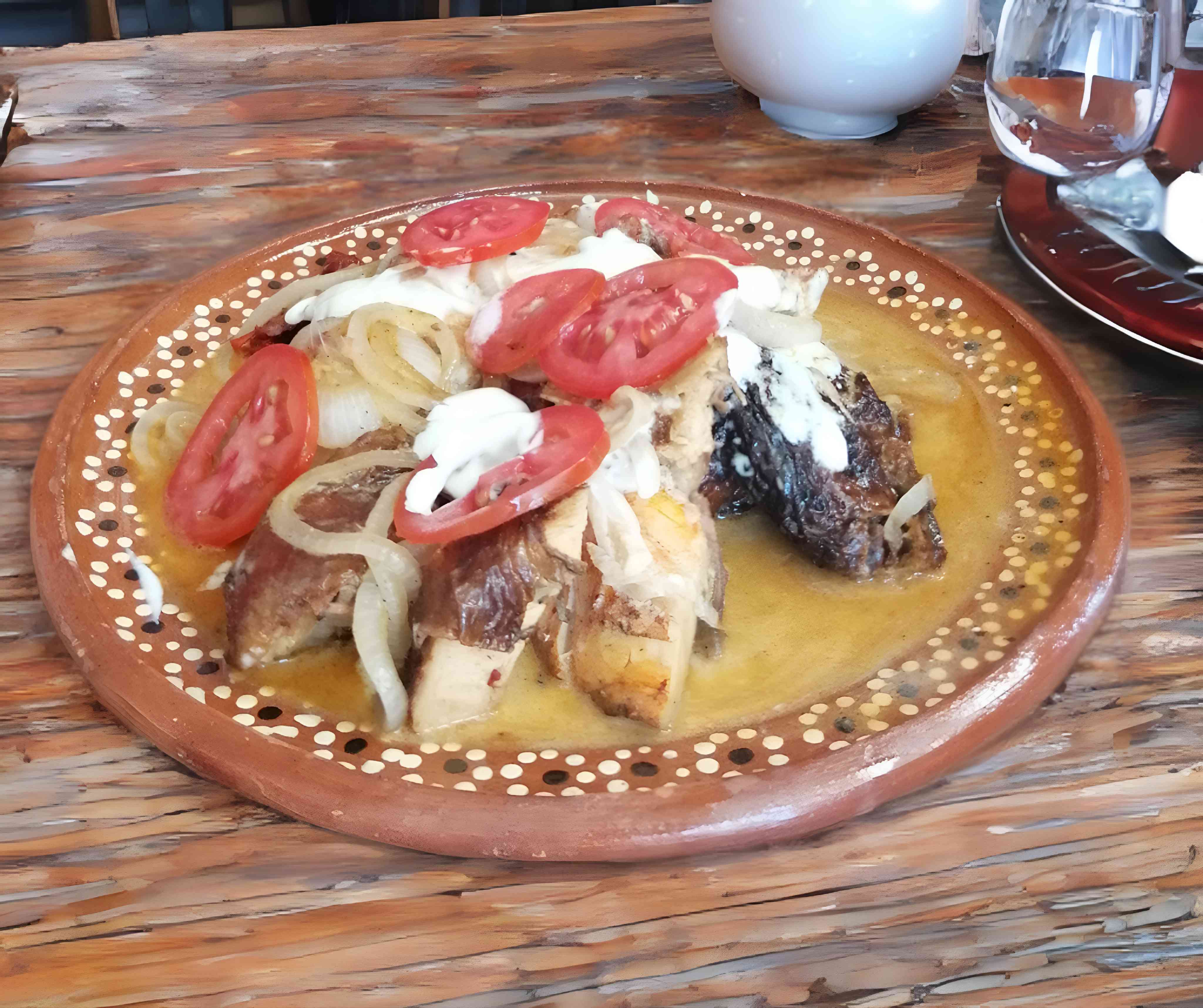 Pollo a la cordobesa (ESPECIALIDAD DE LA CASA)