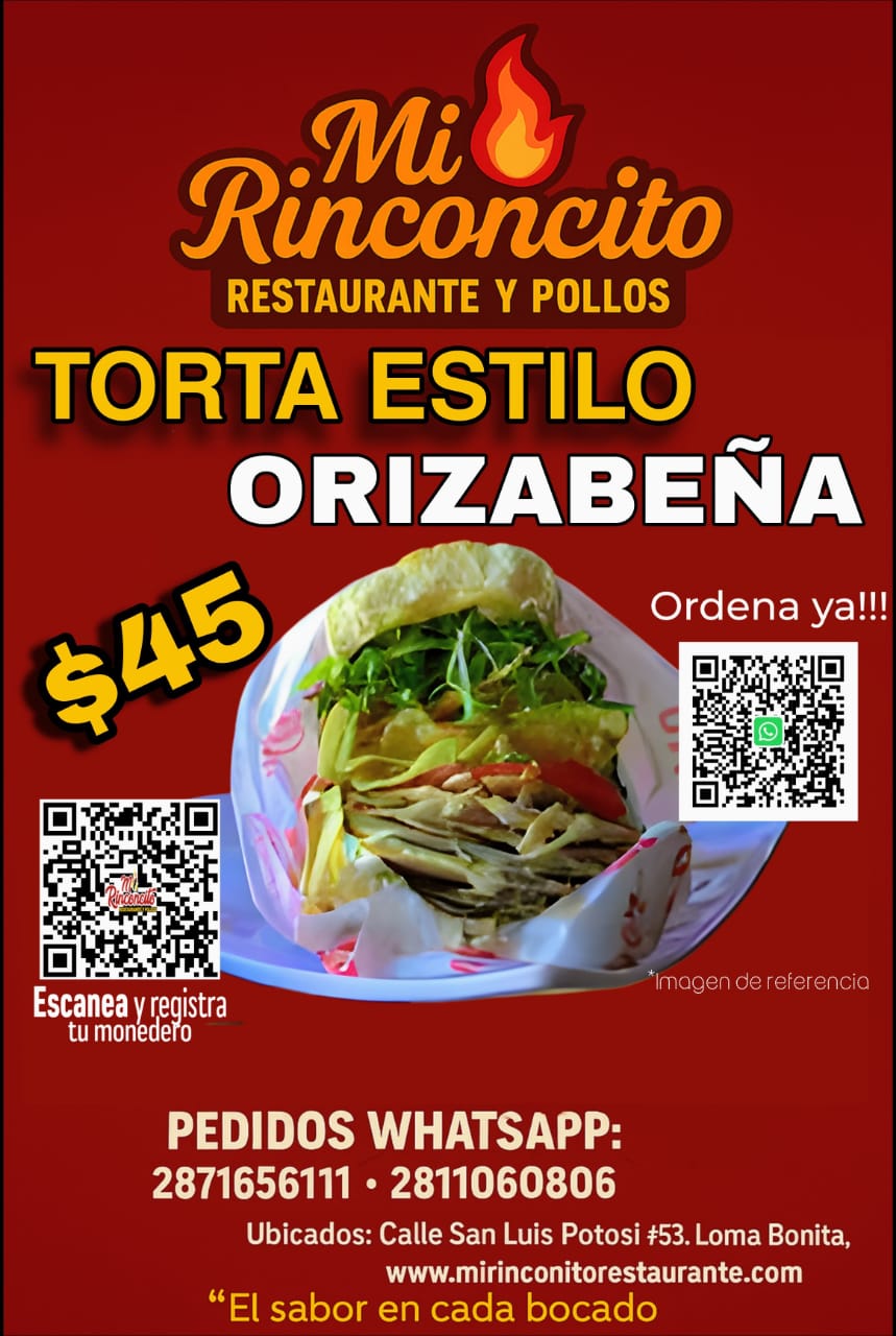 Torta Orizabeña 